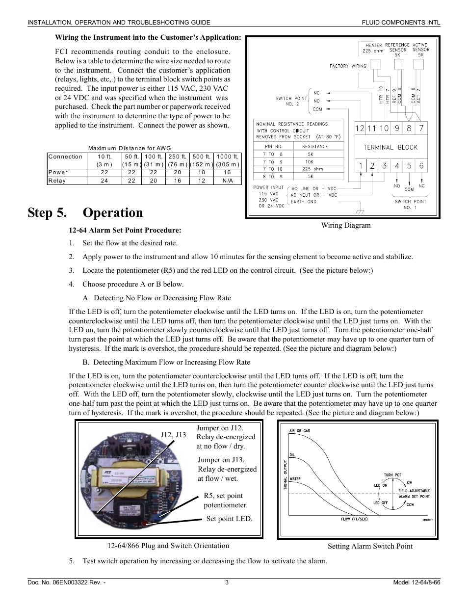 Step 5. operation | Fluid Components International 8-66B_12-64B Series Manual Guide User Manual | Page 3 / 4