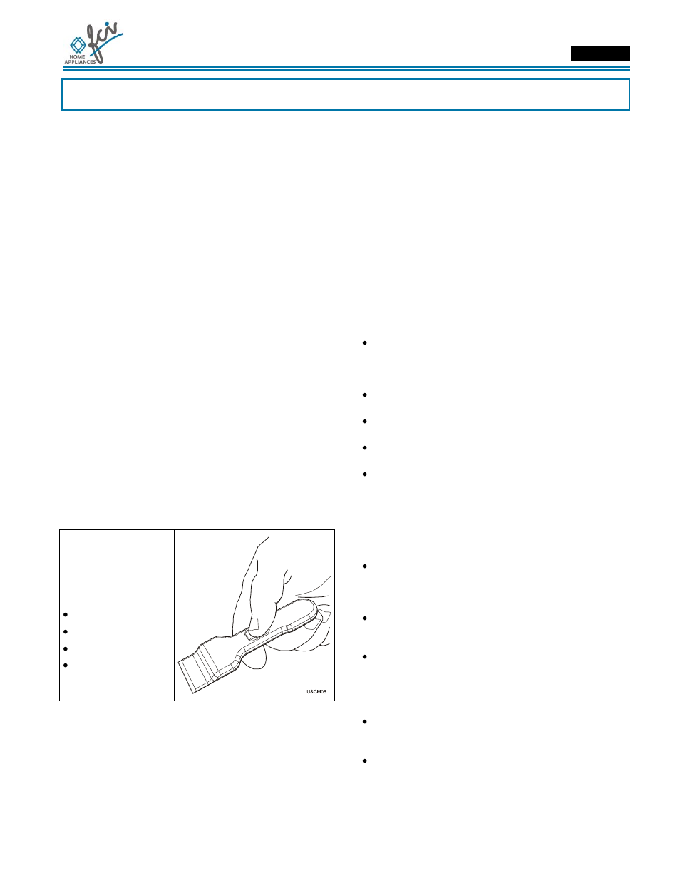 Use & care manual, Cleaning the cooktop | FCI Home Appliances ECCB 36 User Manual | Page 13 / 48