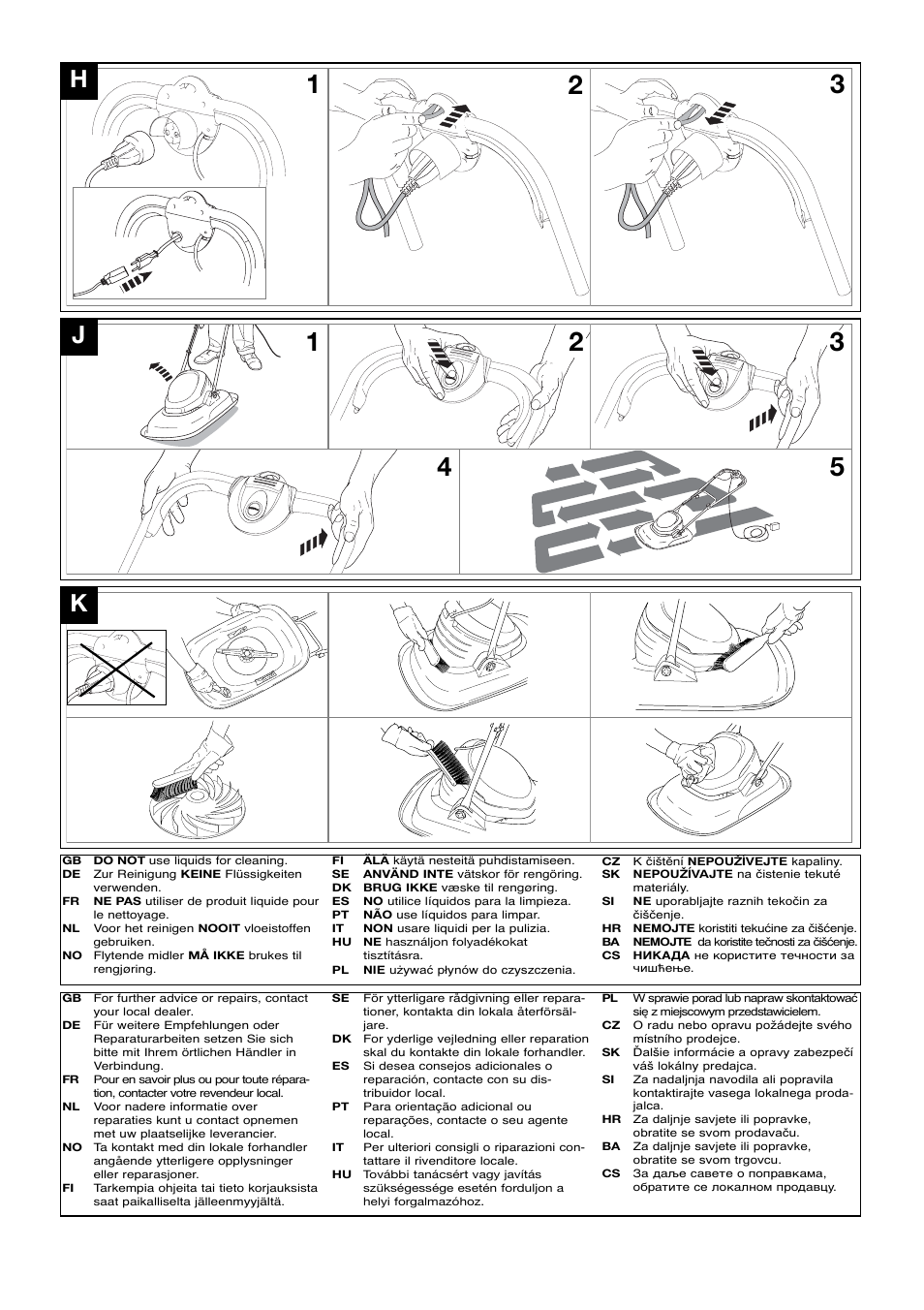 Flymo ROLLER COMPACT 400 User Manual | Page 4 / 9
