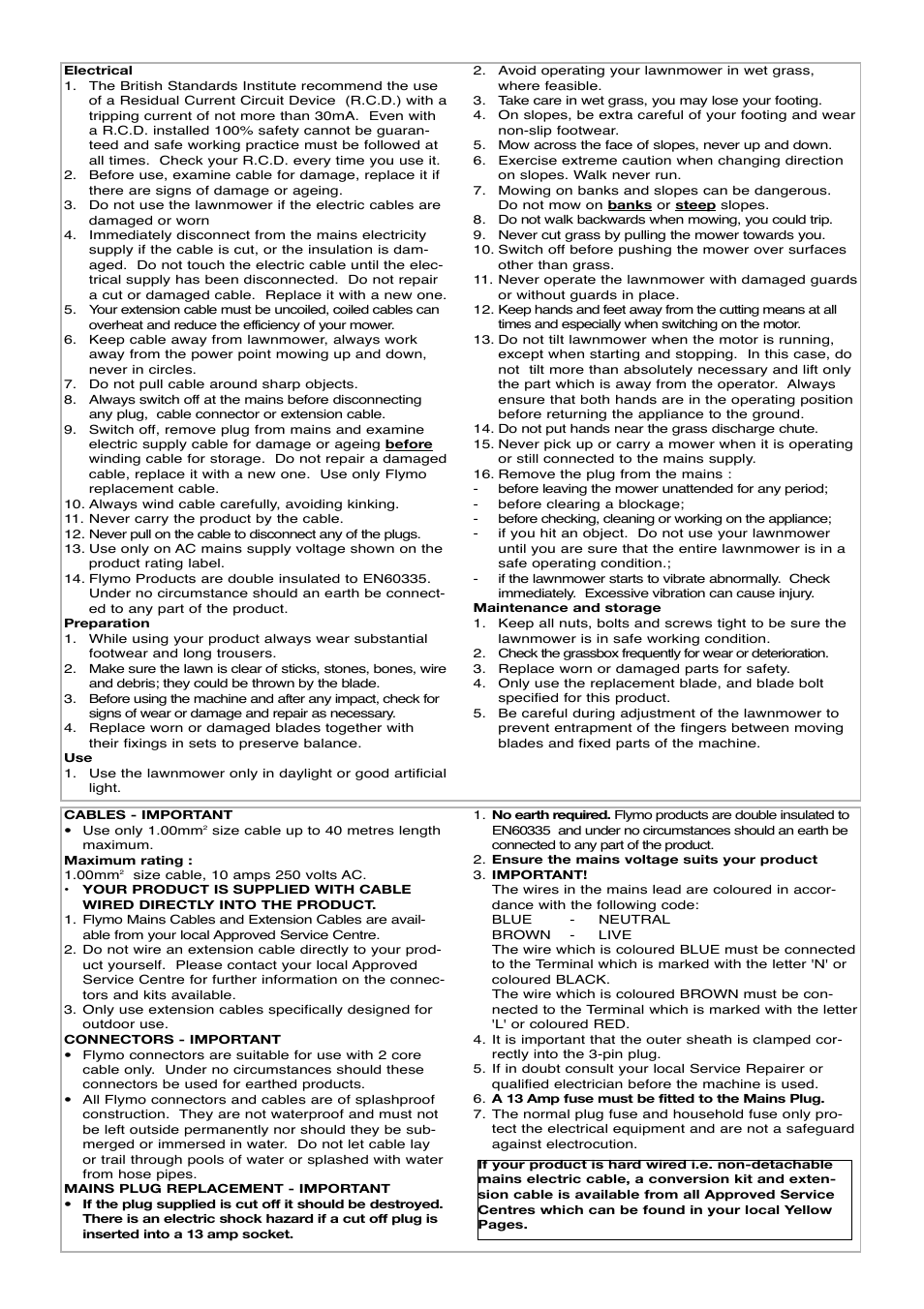 Flymo VISIMO VM032 User Manual | Page 3 / 10