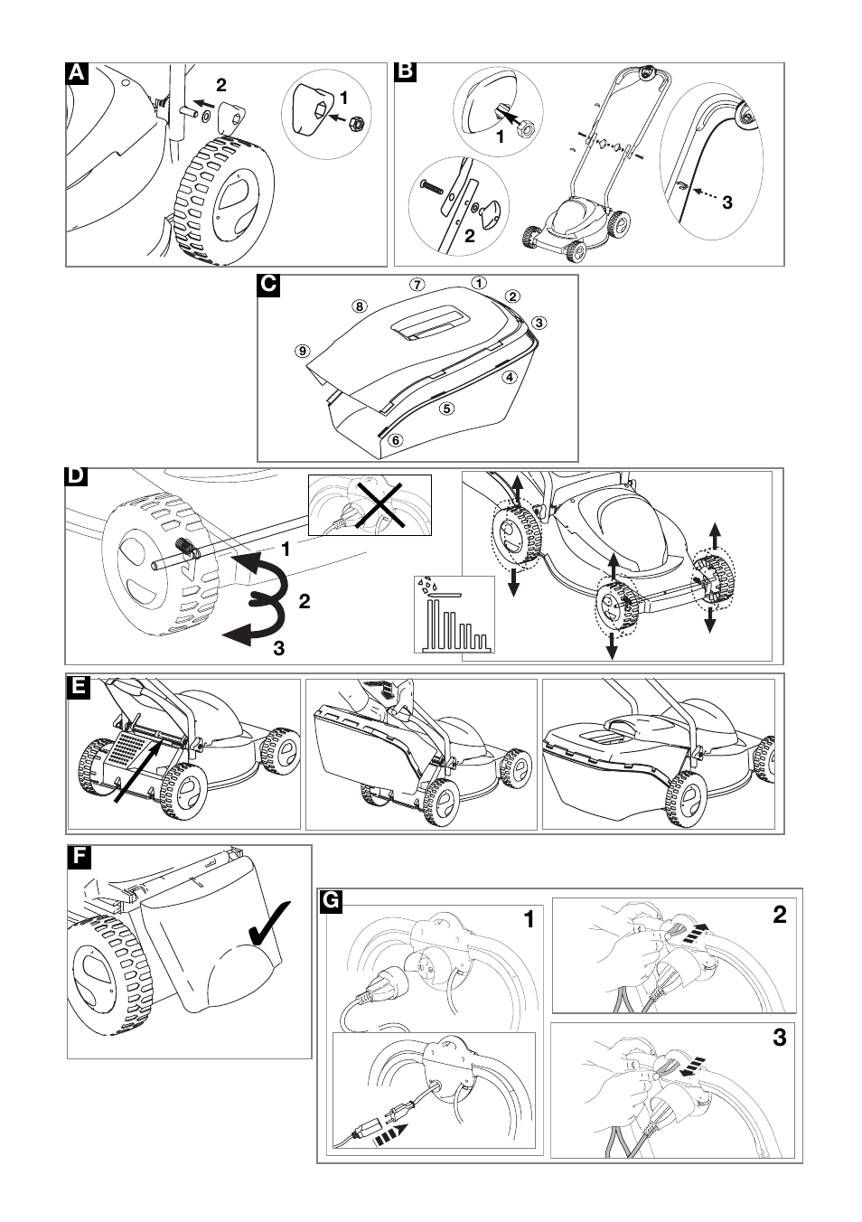Flymo R330 User Manual | Page 3 / 9