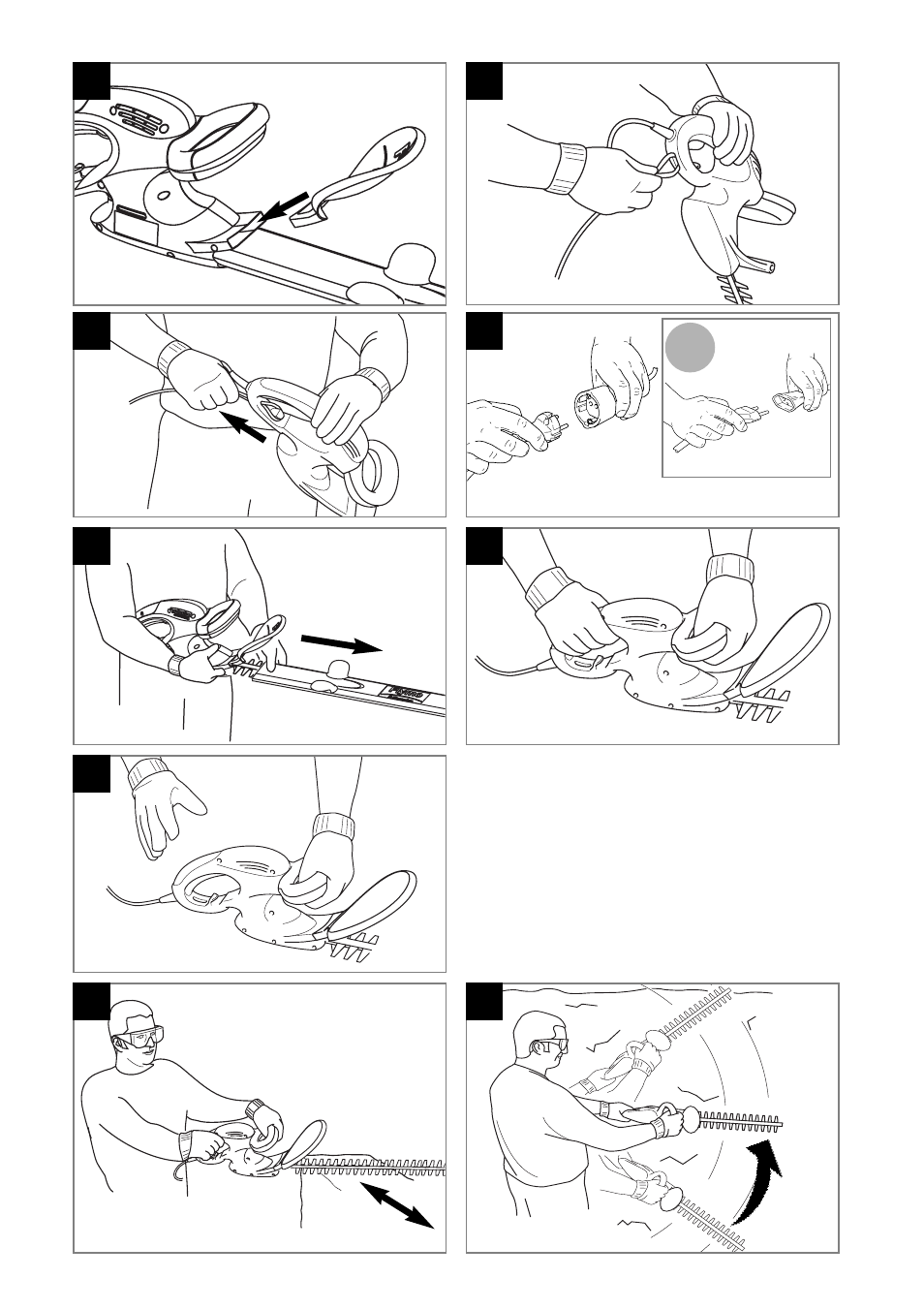 Flymo HT450 User Manual | Page 2 / 13
