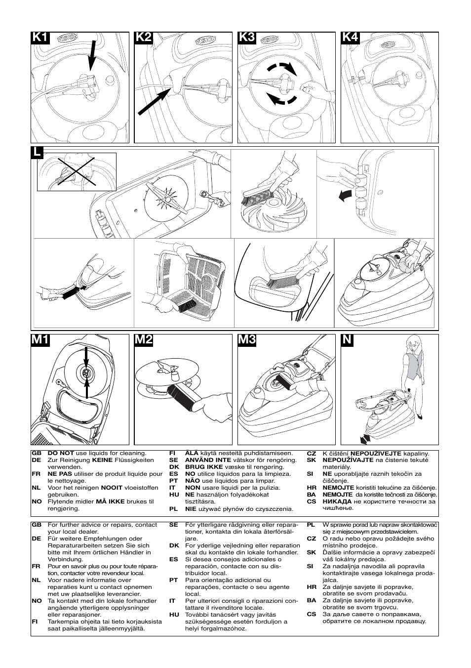 Flymo 330 User Manual | Page 4 / 9