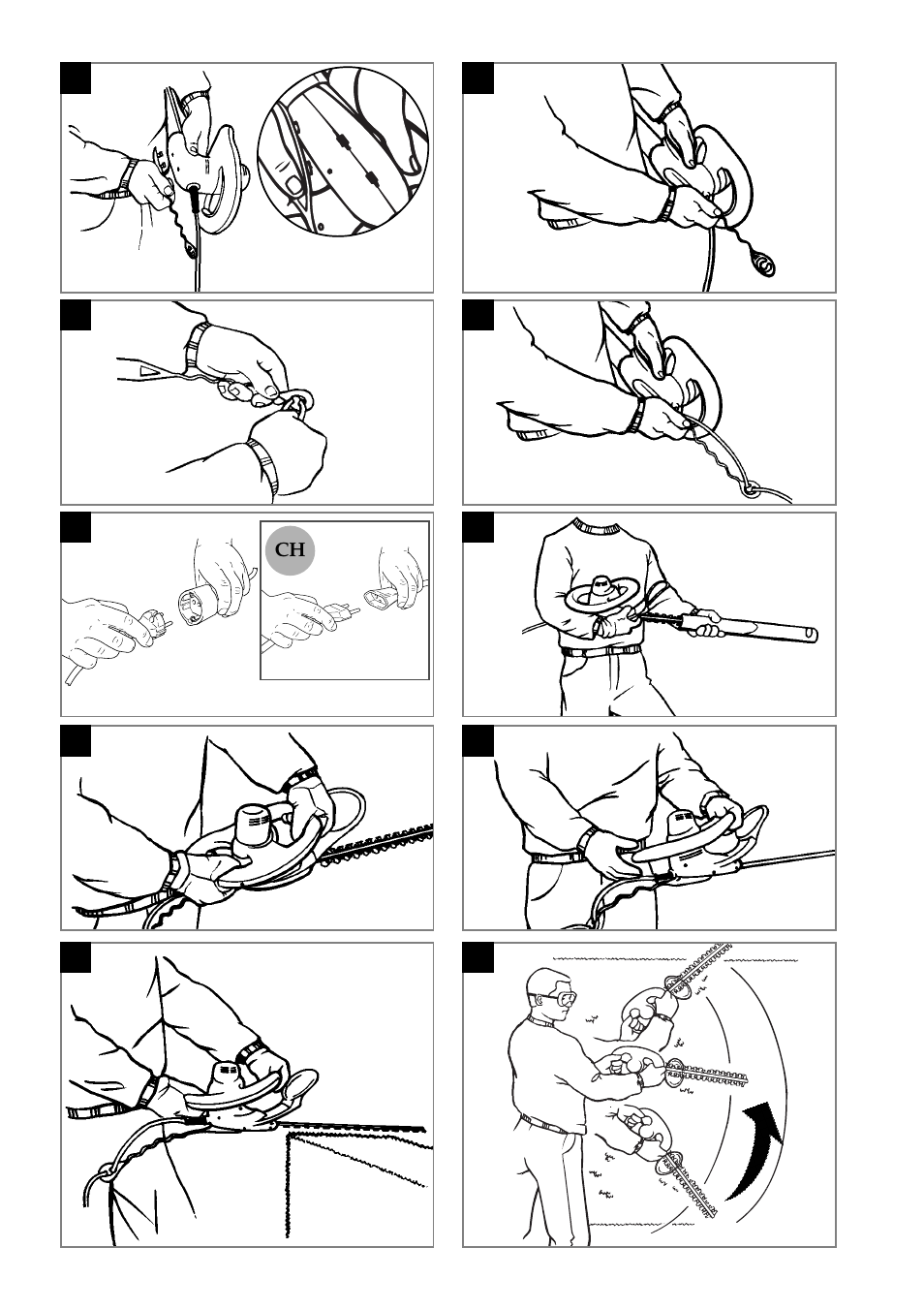 Flymo Electrolux EHT 530s User Manual | Page 2 / 11