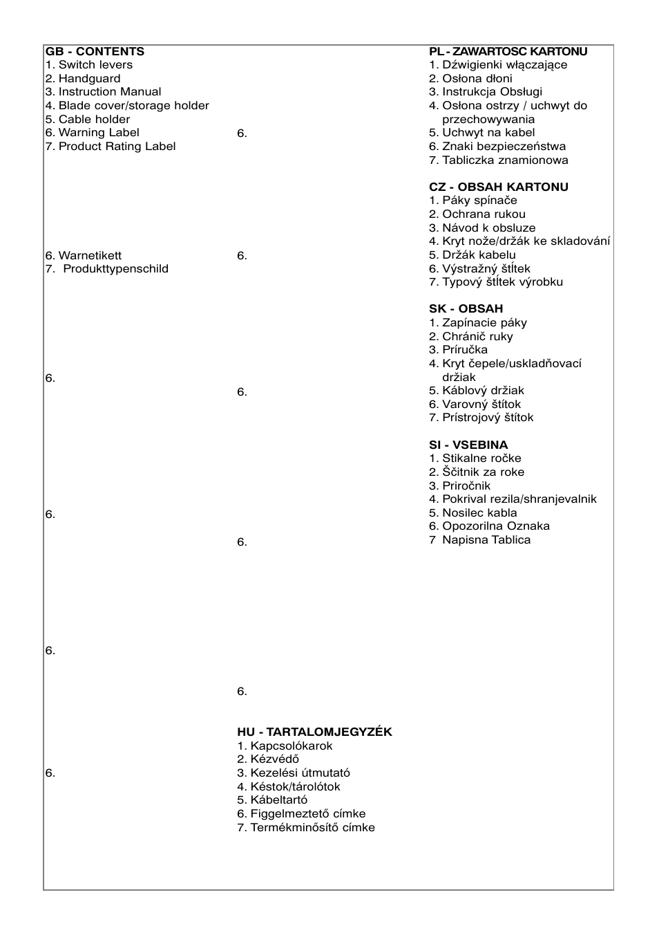 Flymo Electrolux EHT 530s User Manual | Page 4 / 11