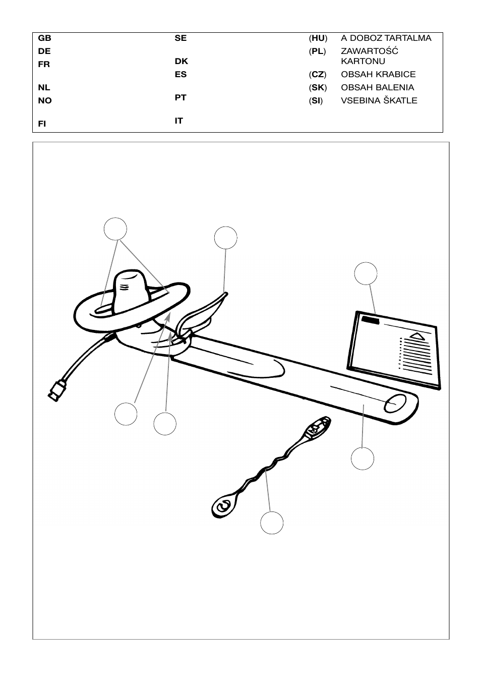 Flymo Electrolux EHT 530s User Manual | Page 5 / 11