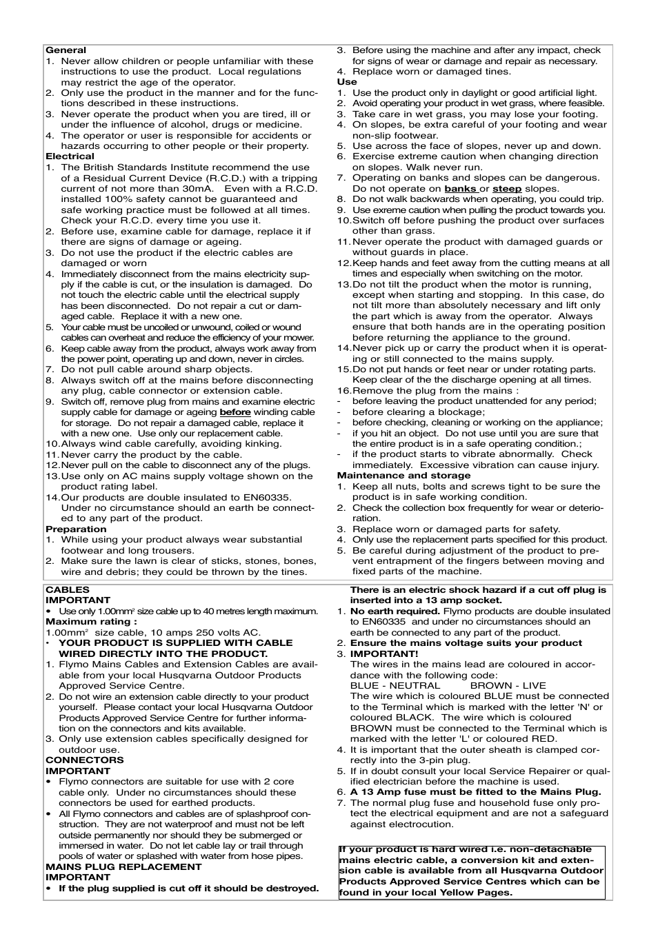 Flymo Partner lawnrake User Manual | Page 3 / 8