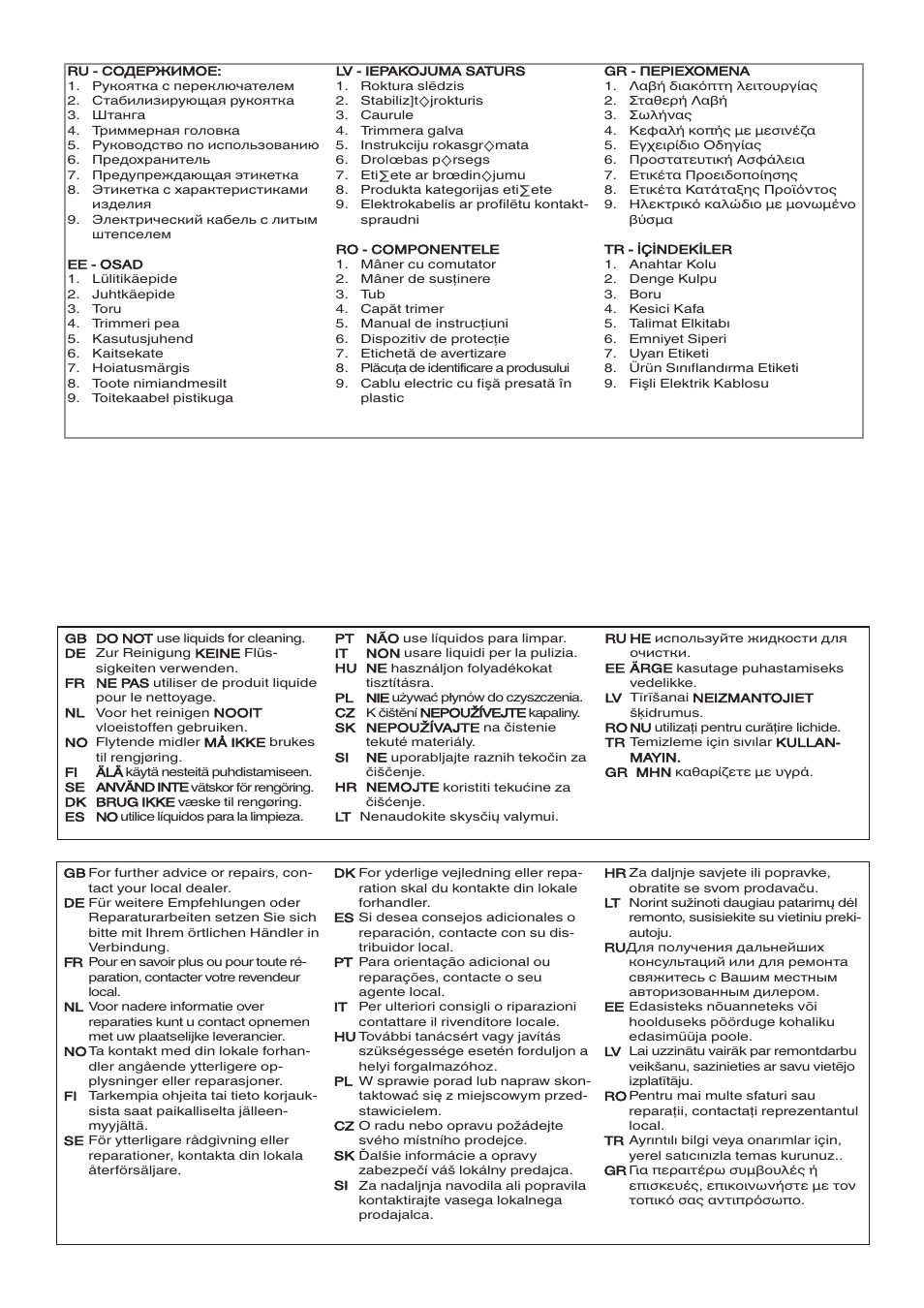 Flymo 600 HD User Manual | Page 5 / 80