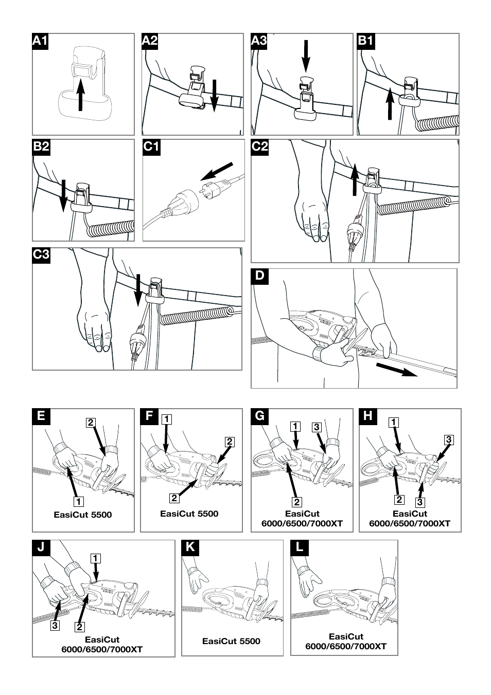 Flymo EASICUT 6000XT User Manual | Page 4 / 56
