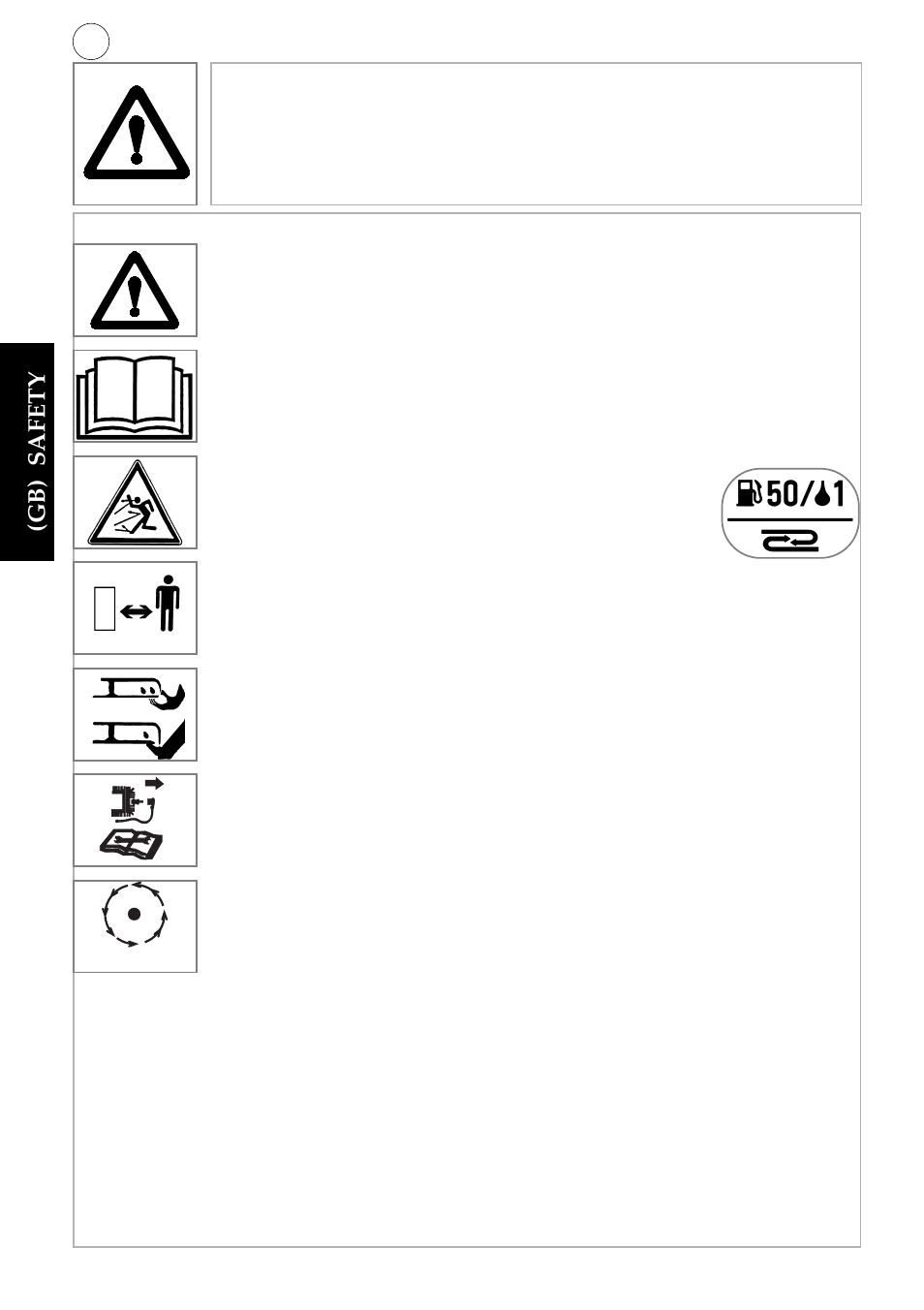 2(gb) safety | Flymo GT500 User Manual | Page 4 / 14
