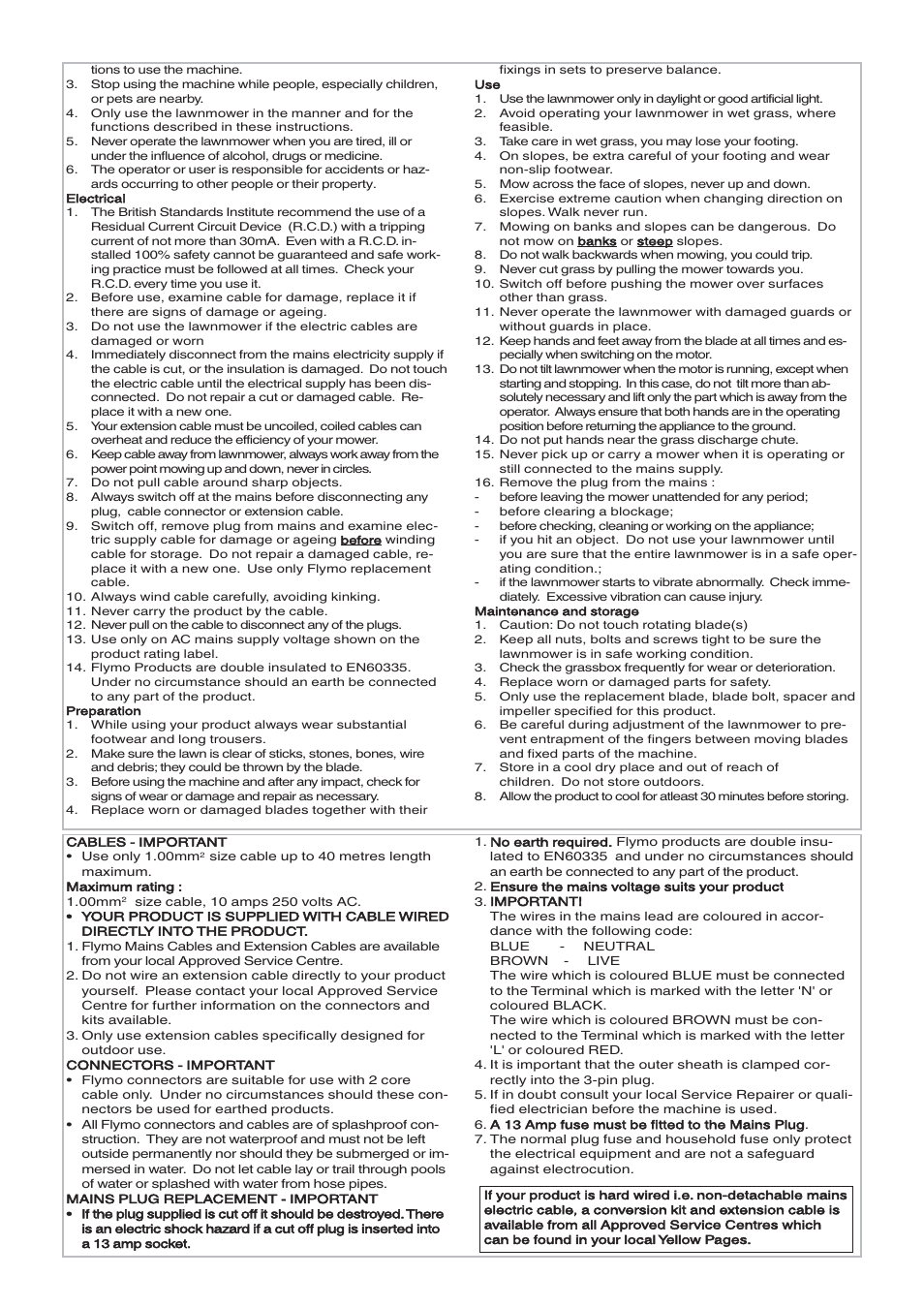 Flymo VENTURER VTR32 User Manual | Page 3 / 9