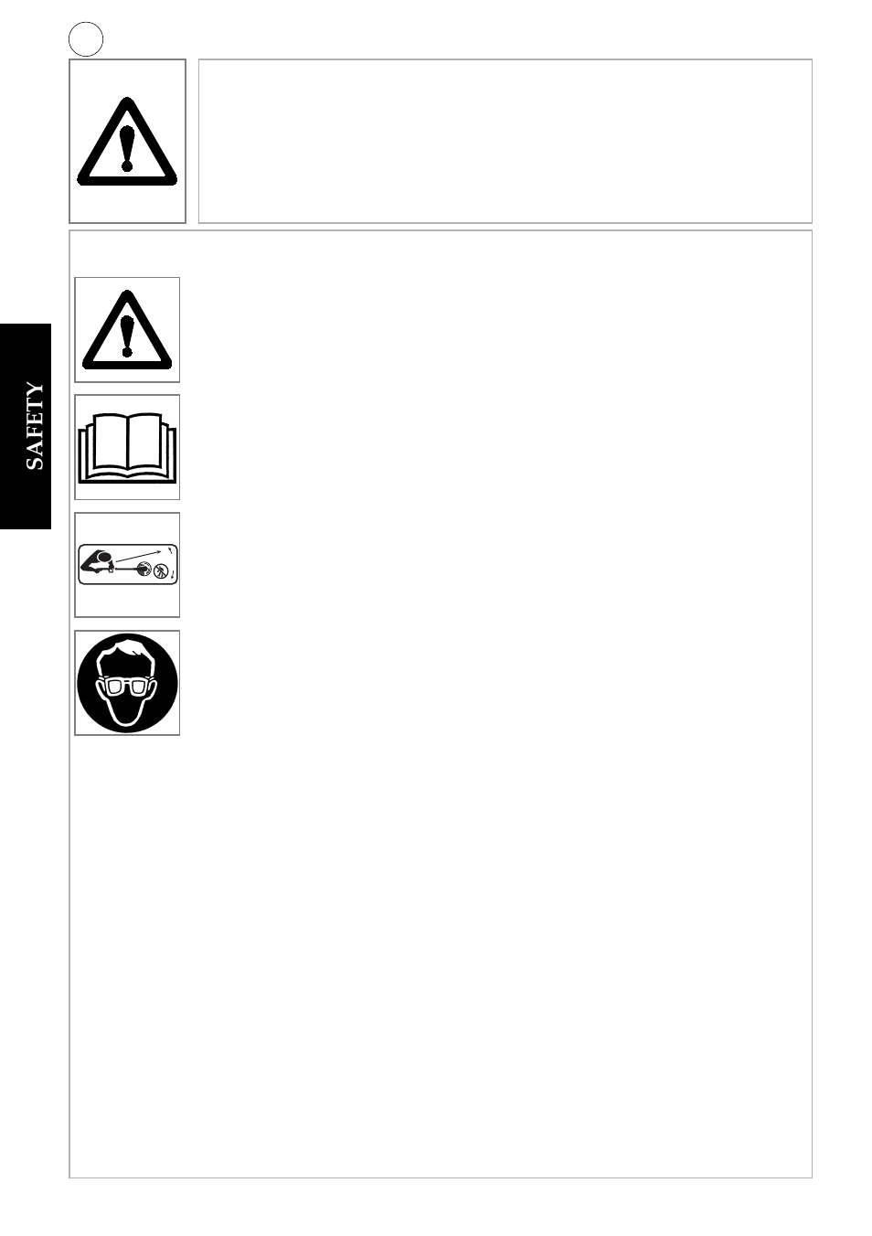 2safety | Flymo Cordless Multi-Trim MCT250 User Manual | Page 3 / 15