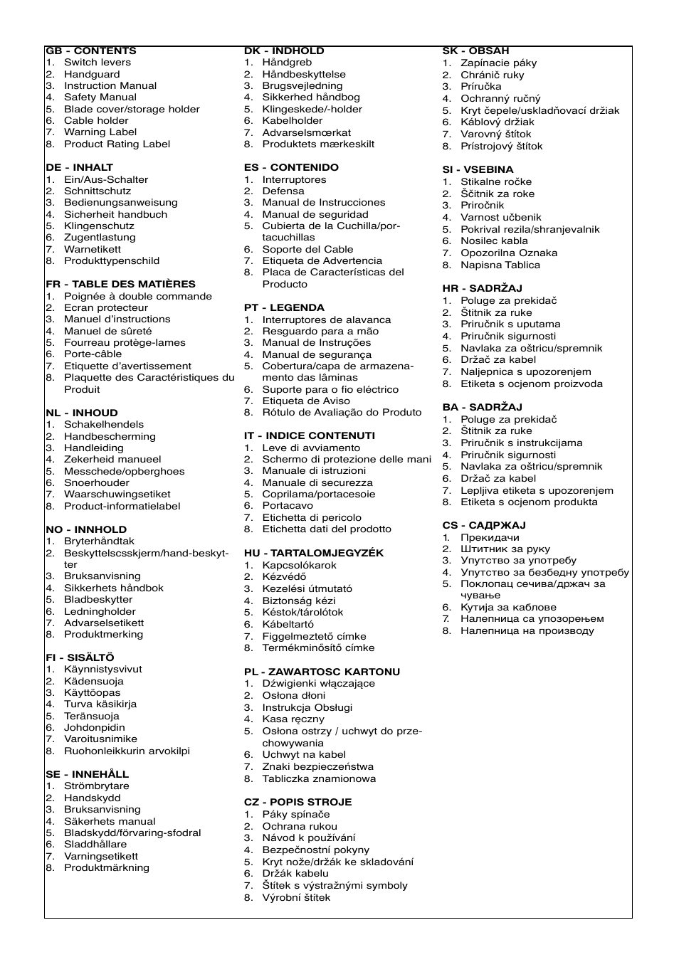 Flymo Electrolux EHT 450s User Manual | Page 2 / 9