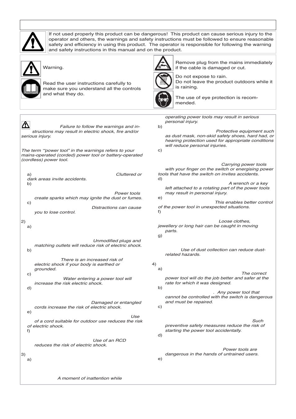 Safety | Flymo EasiCut 600XT User Manual | Page 3 / 9