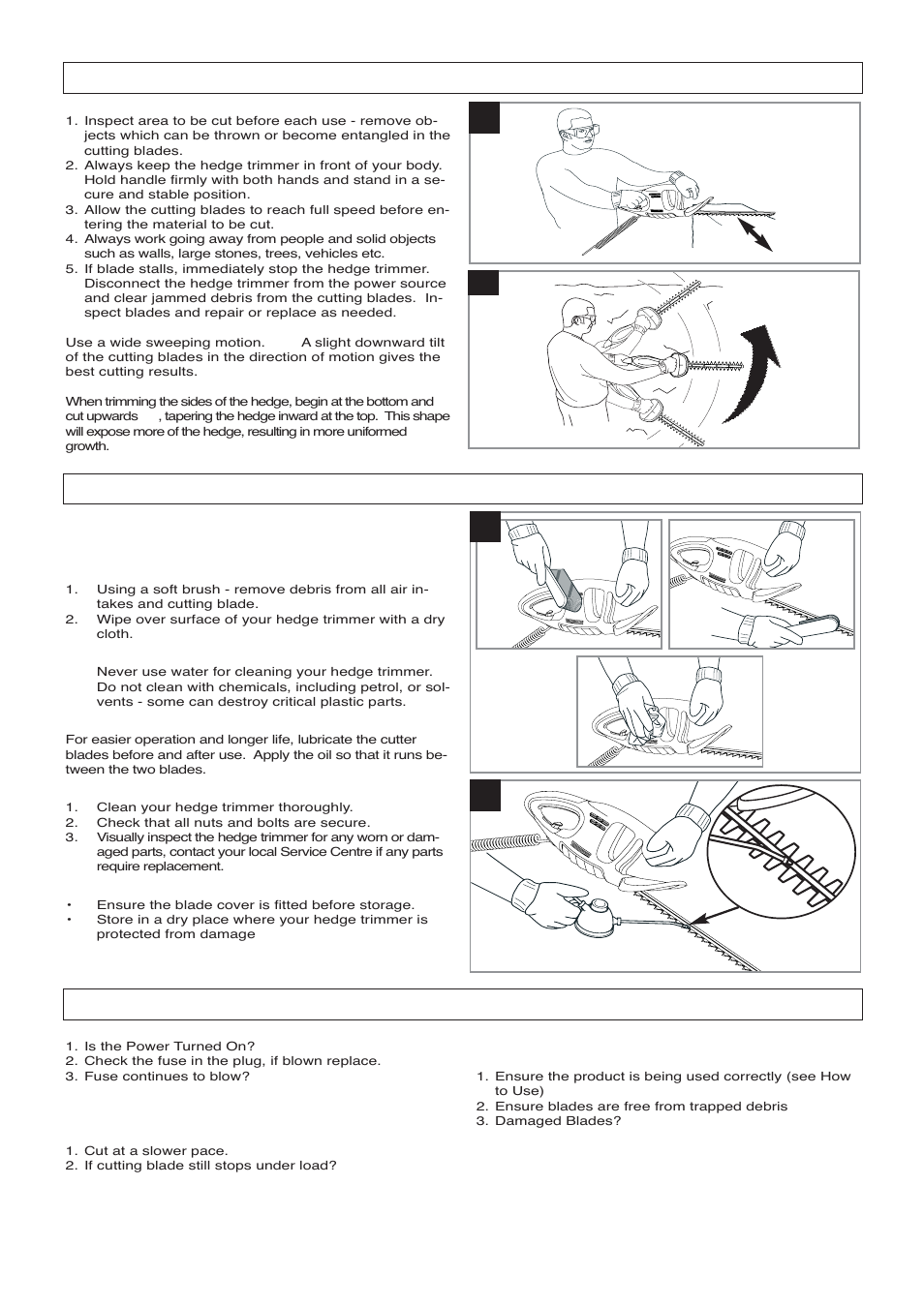 Flymo EasiCut 600XT User Manual | Page 7 / 9