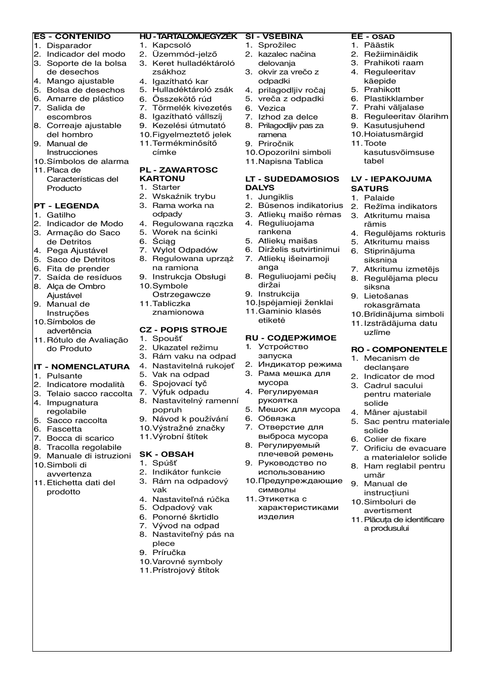 Flymo SCIROCCO 2200 User Manual | Page 3 / 52