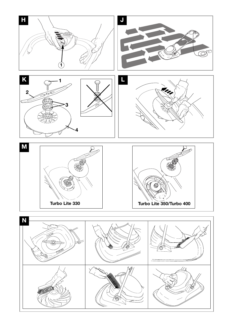 Flymo Turbo 400 User Manual | Page 3 / 11