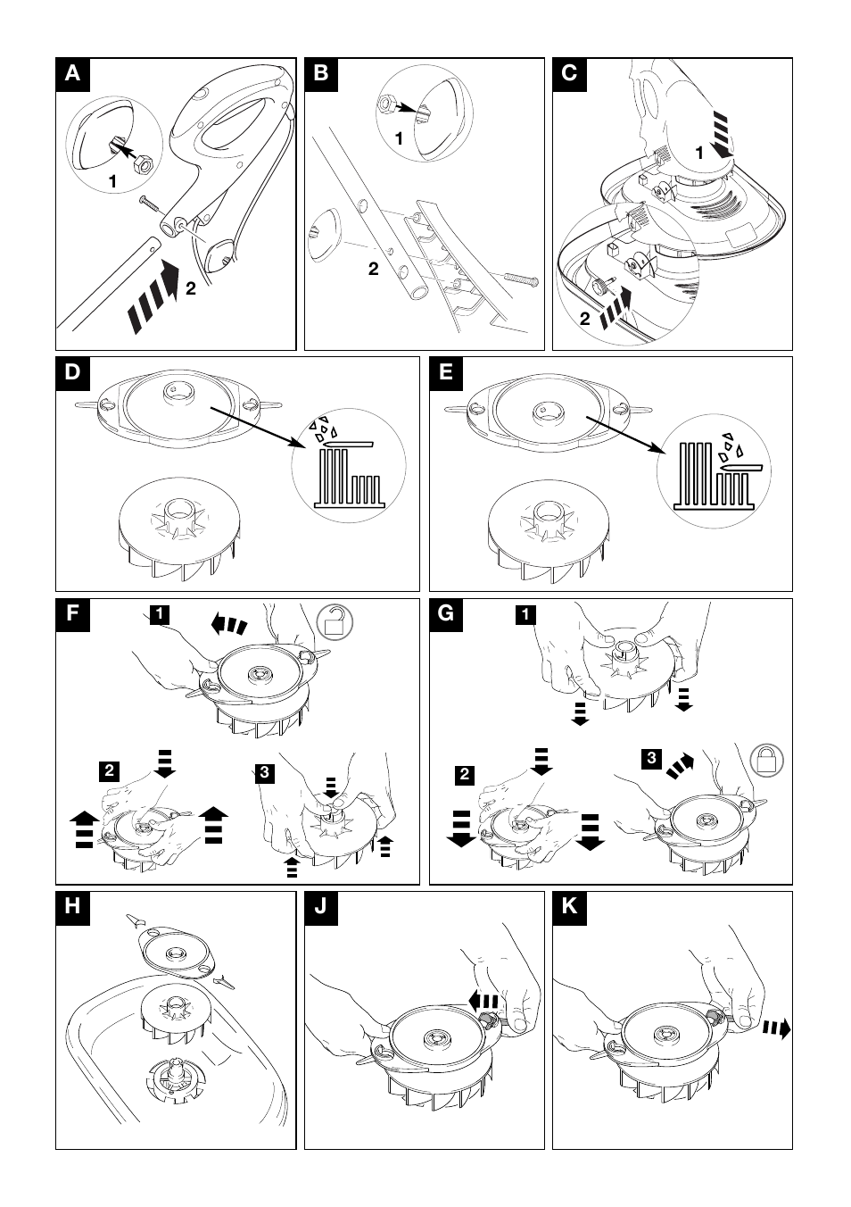 Flymo Minimo Electric Lawn Mower User Manual | Page 3 / 9