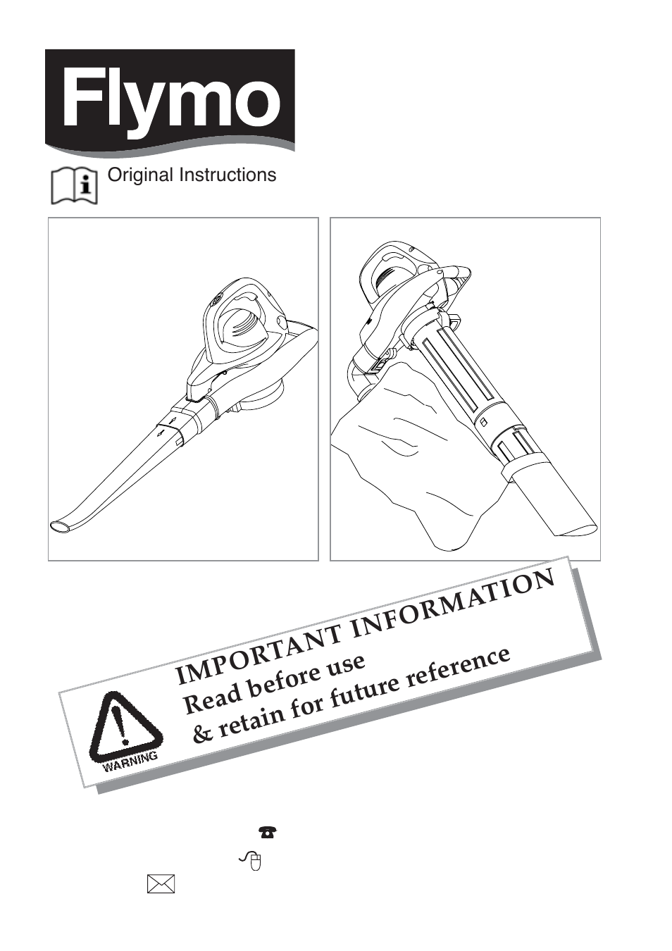 Flymo TWISTER 2700XV User Manual | 8 pages