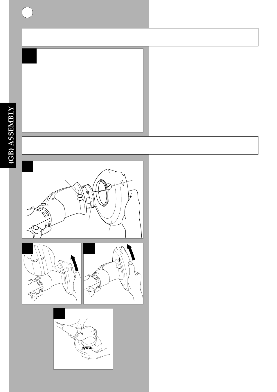 4(gb) assembl y, Product rating label | Flymo Multi-Trim CT250 plus User Manual | Page 6 / 13