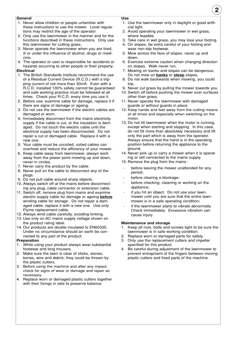 Flymo Minimo Electric Lawn Trimmer User Manual | Page 3 / 8