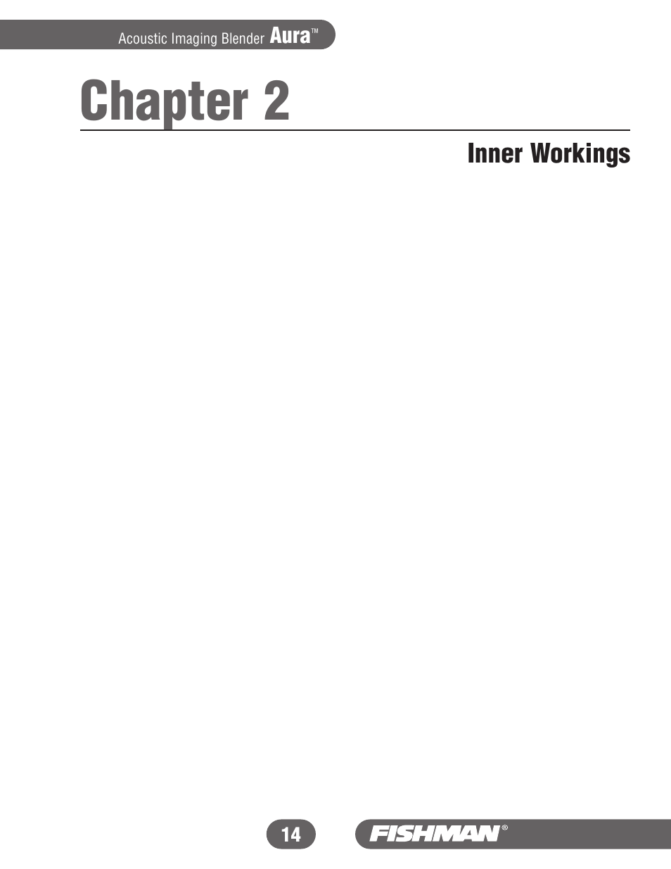 Chapter 2 | Fishman Aura User Manual | Page 14 / 36