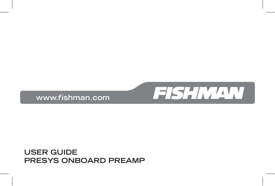 Fishman Stereo Amplifier User Manual | 5 pages