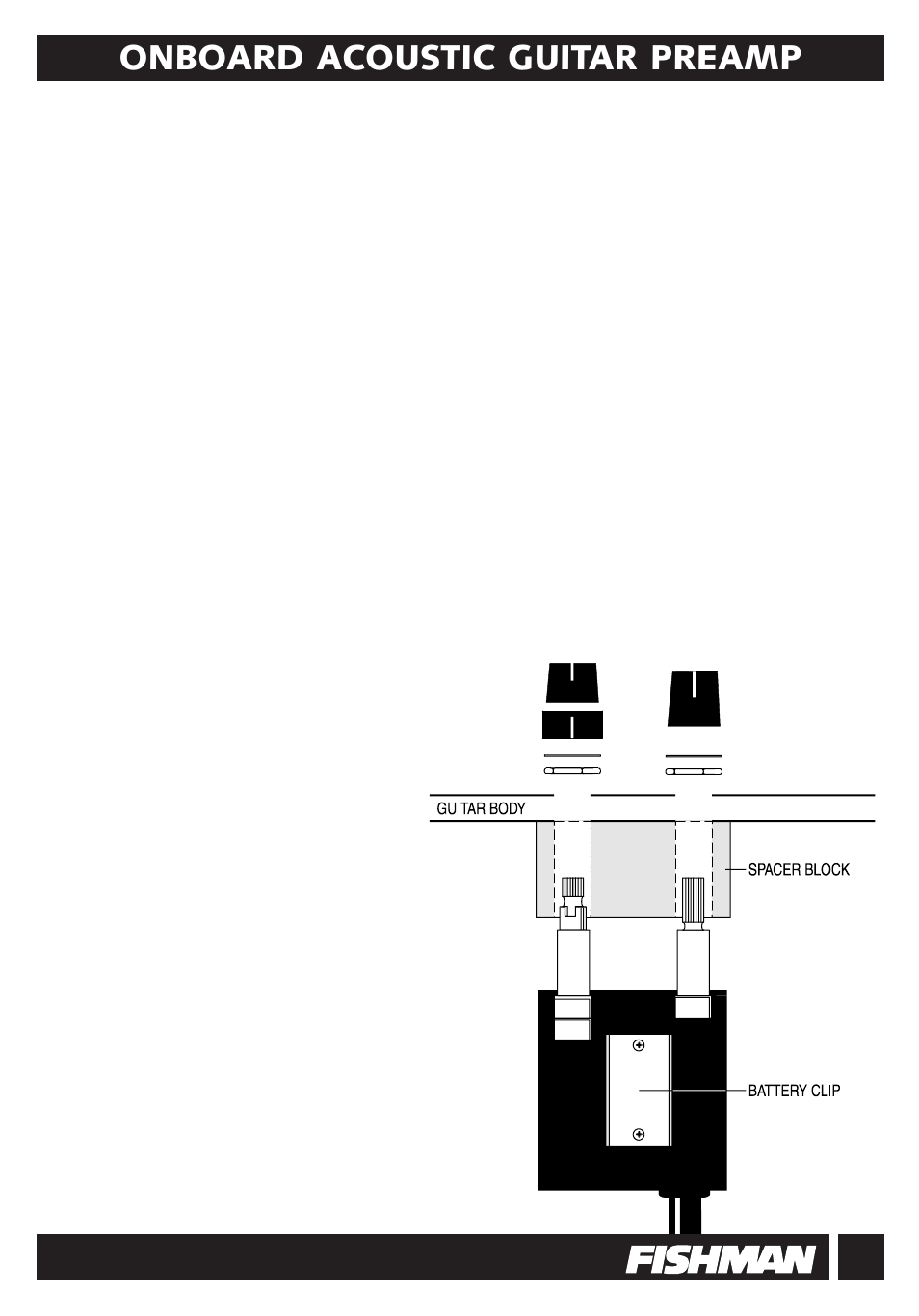 Onboard acoustic guitar preamp | Fishman ABGP User Manual | Page 5 / 8