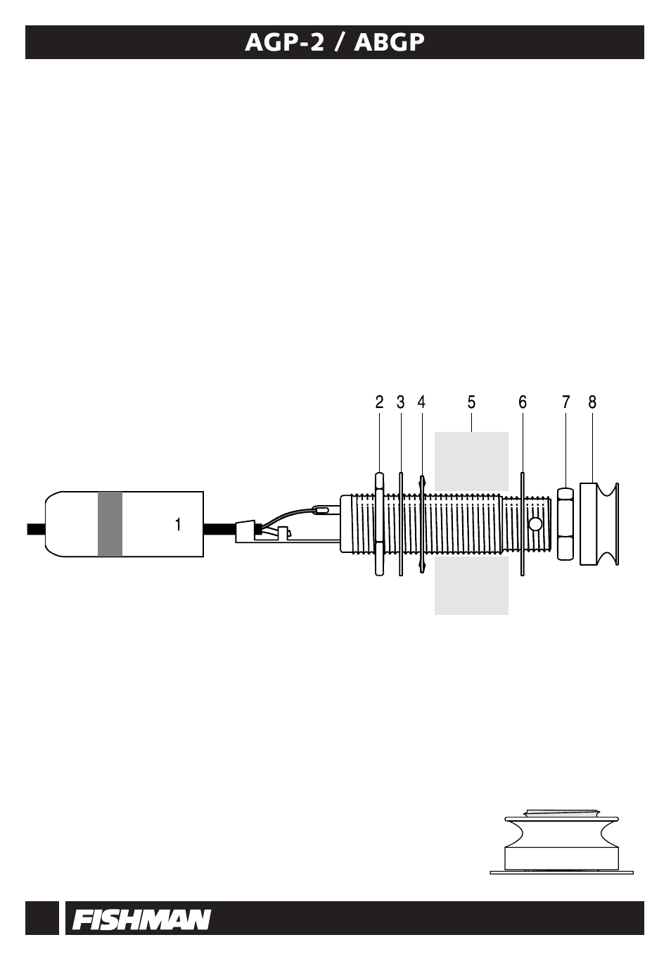 Agp-2 / abgp | Fishman ABGP User Manual | Page 6 / 8