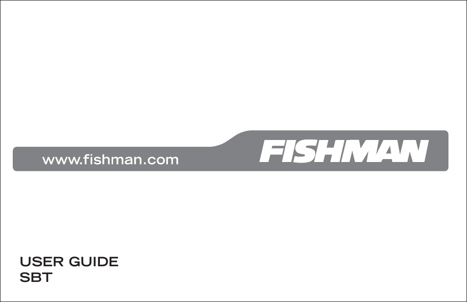 Fishman SBT-C User Manual | 12 pages