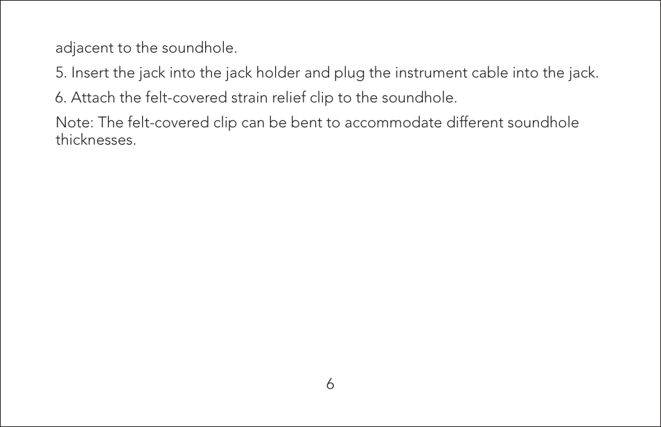 Fishman SBT-C User Manual | Page 6 / 12