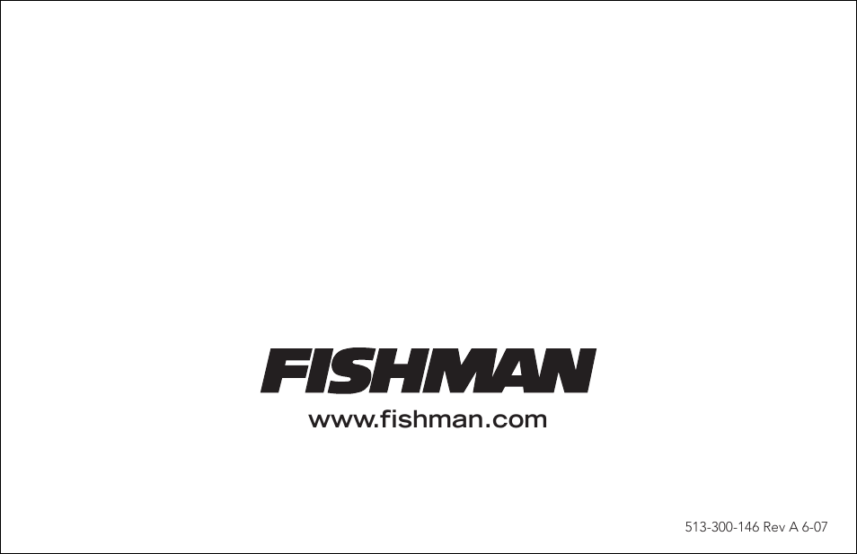 Fishman Aura Jerry Douglas Signature Series User Manual | Page 20 / 20