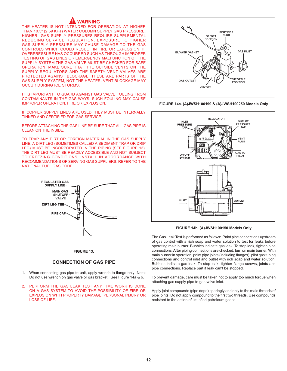 John Wood SERIES 100 User Manual | Page 12 / 36