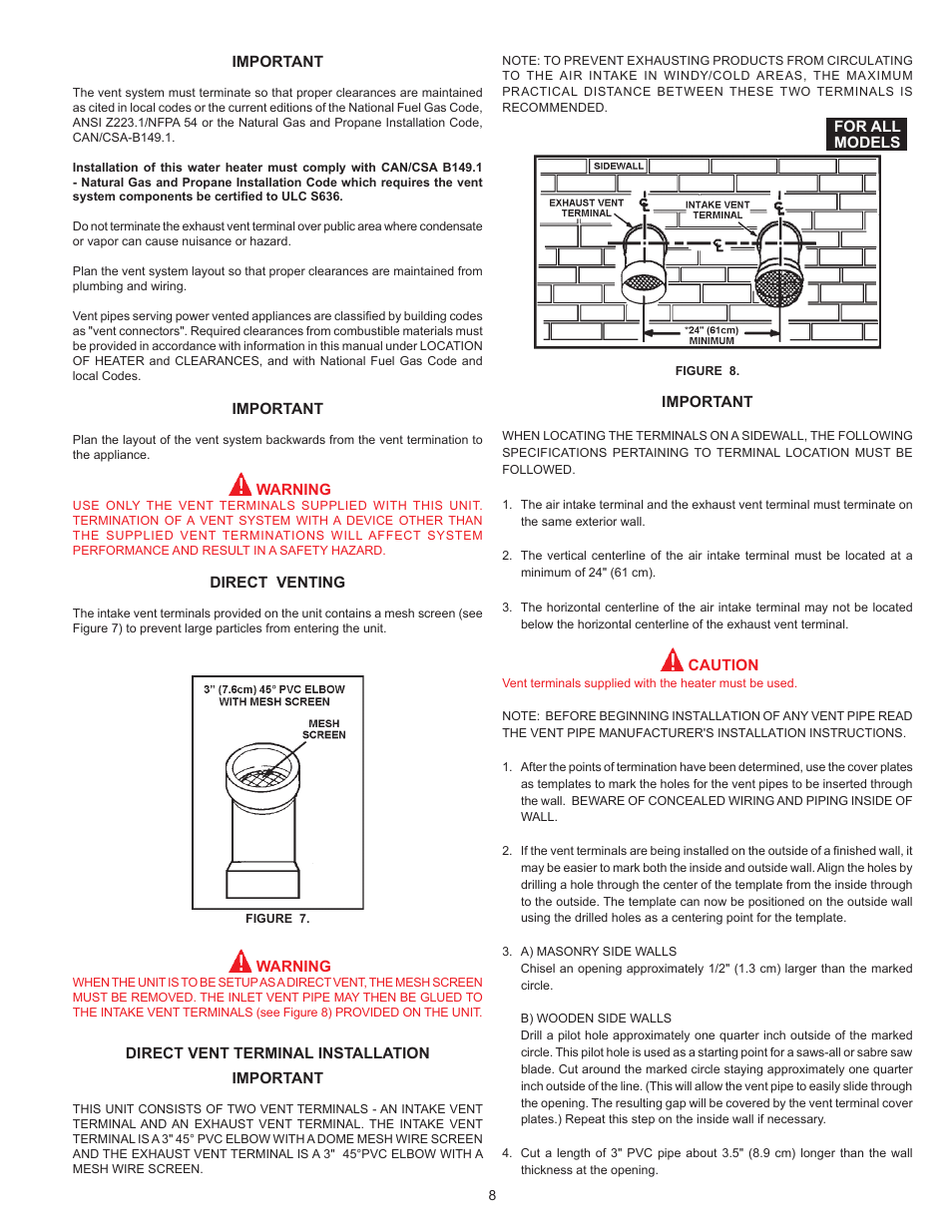John Wood SERIES 100 User Manual | Page 8 / 36