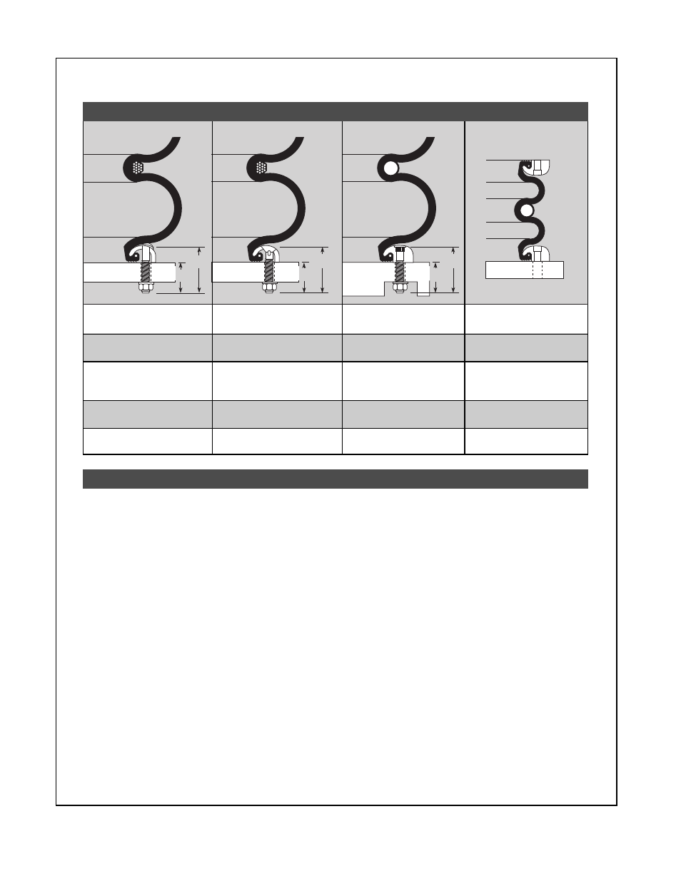 End closure options, Installation, Material | The four types of bead rings bead rings continued | Firestone EMDG198 User Manual | Page 10 / 102