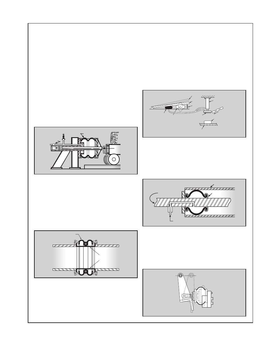 Miscellaneous applications, Shock impact isolation, Protective boot and flexible connector | Vacuum pump, Inflatable chuck, Cam follower | Firestone EMDG198 User Manual | Page 29 / 102