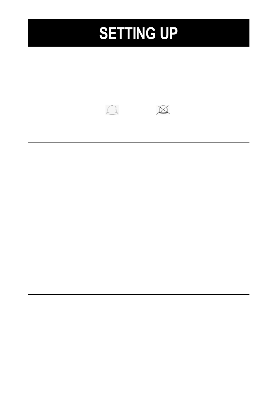 Setting up | Geemarc Dallas 10 User Manual | Page 3 / 8