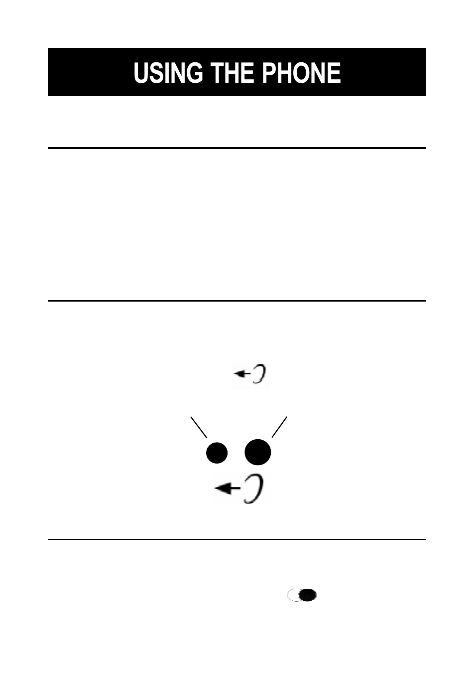 Using the phone | Geemarc Dallas 10 User Manual | Page 5 / 8