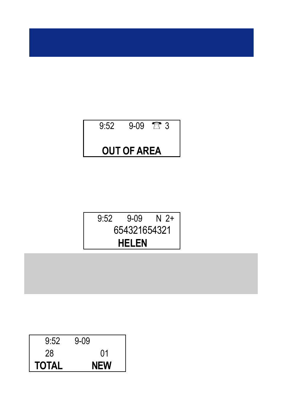 Cid features | Geemarc CL400 User Manual | Page 40 / 47