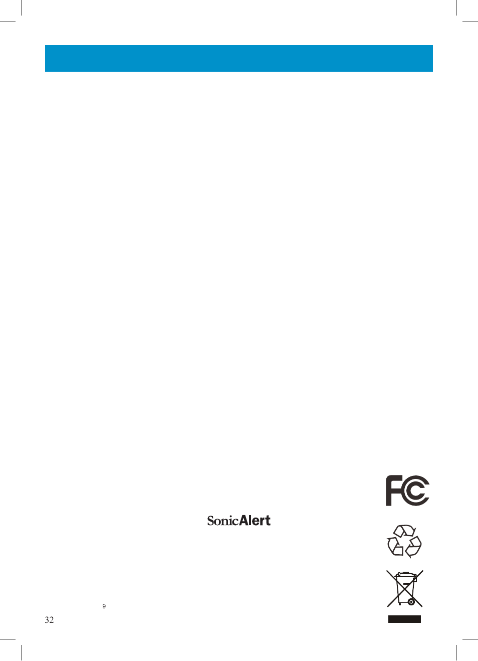 Guarantee | Geemarc 500 User Manual | Page 32 / 32