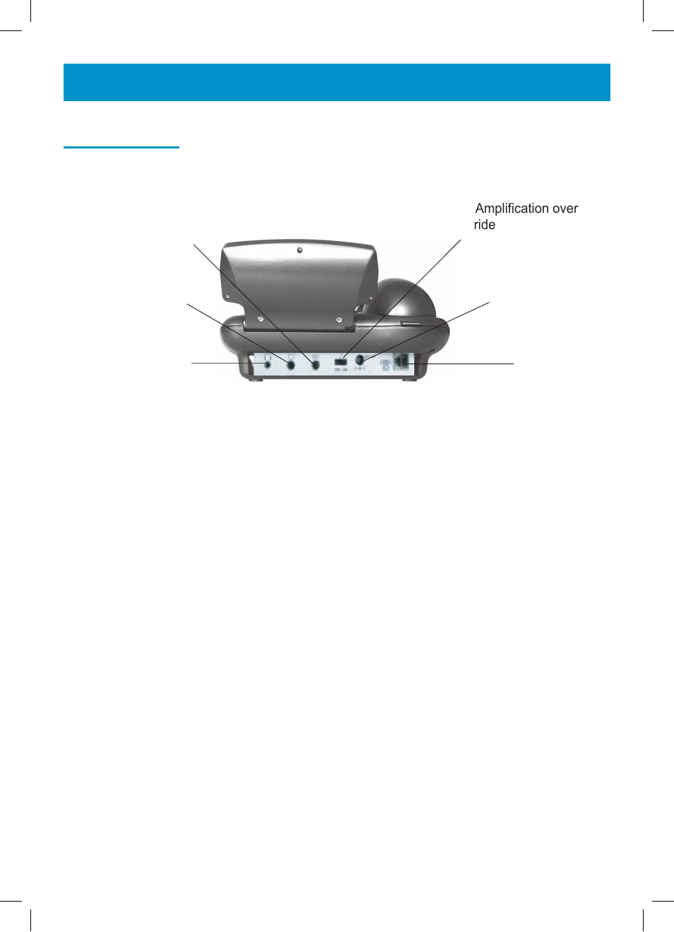 Description, Connection | Geemarc 500 User Manual | Page 8 / 32