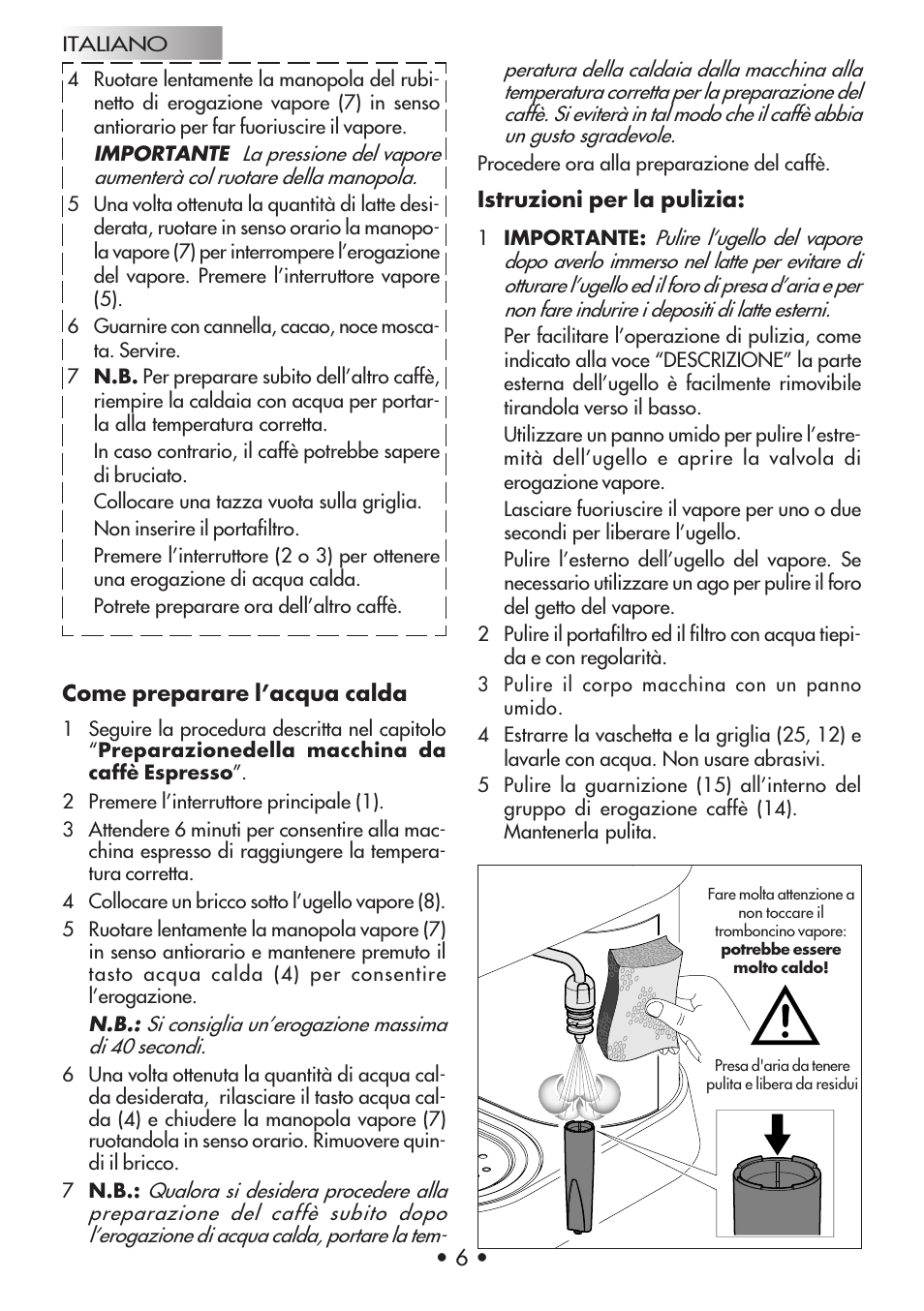 Gaggia Machine Baby Dosata User Manual | Page 10 / 53