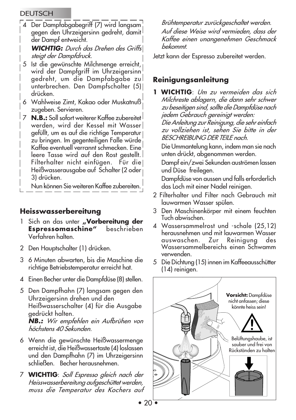 Gaggia Machine Baby Dosata User Manual | Page 24 / 53