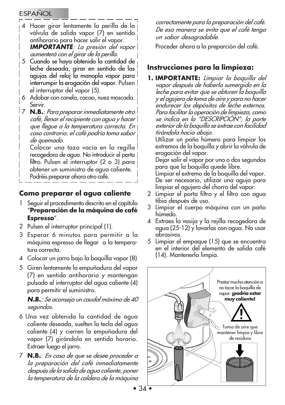 Gaggia Machine Baby Dosata User Manual | Page 38 / 53