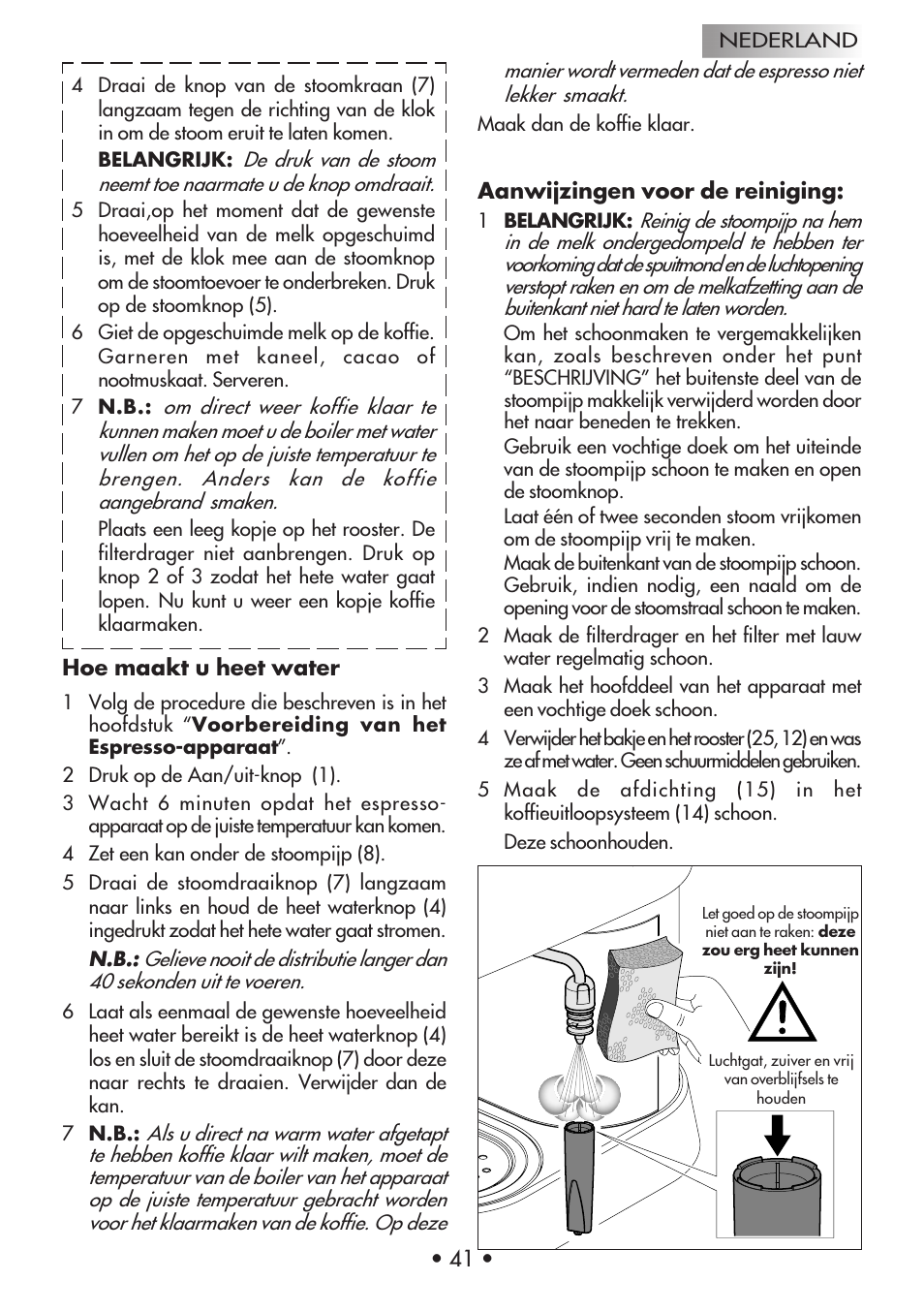 Gaggia Machine Baby Dosata User Manual | Page 45 / 53