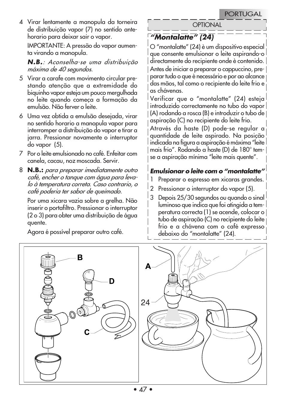 Gaggia Machine Baby Dosata User Manual | Page 51 / 53