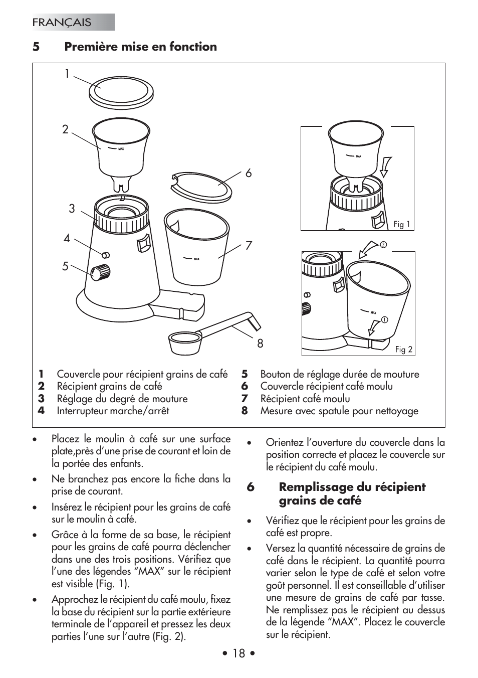 Gaggia Coffee Grinder Mod. MM Steel User Manual | Page 19 / 36