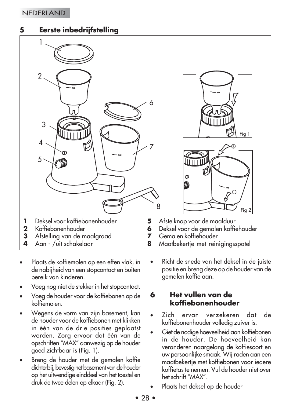 Gaggia Coffee Grinder Mod. MM Steel User Manual | Page 29 / 36