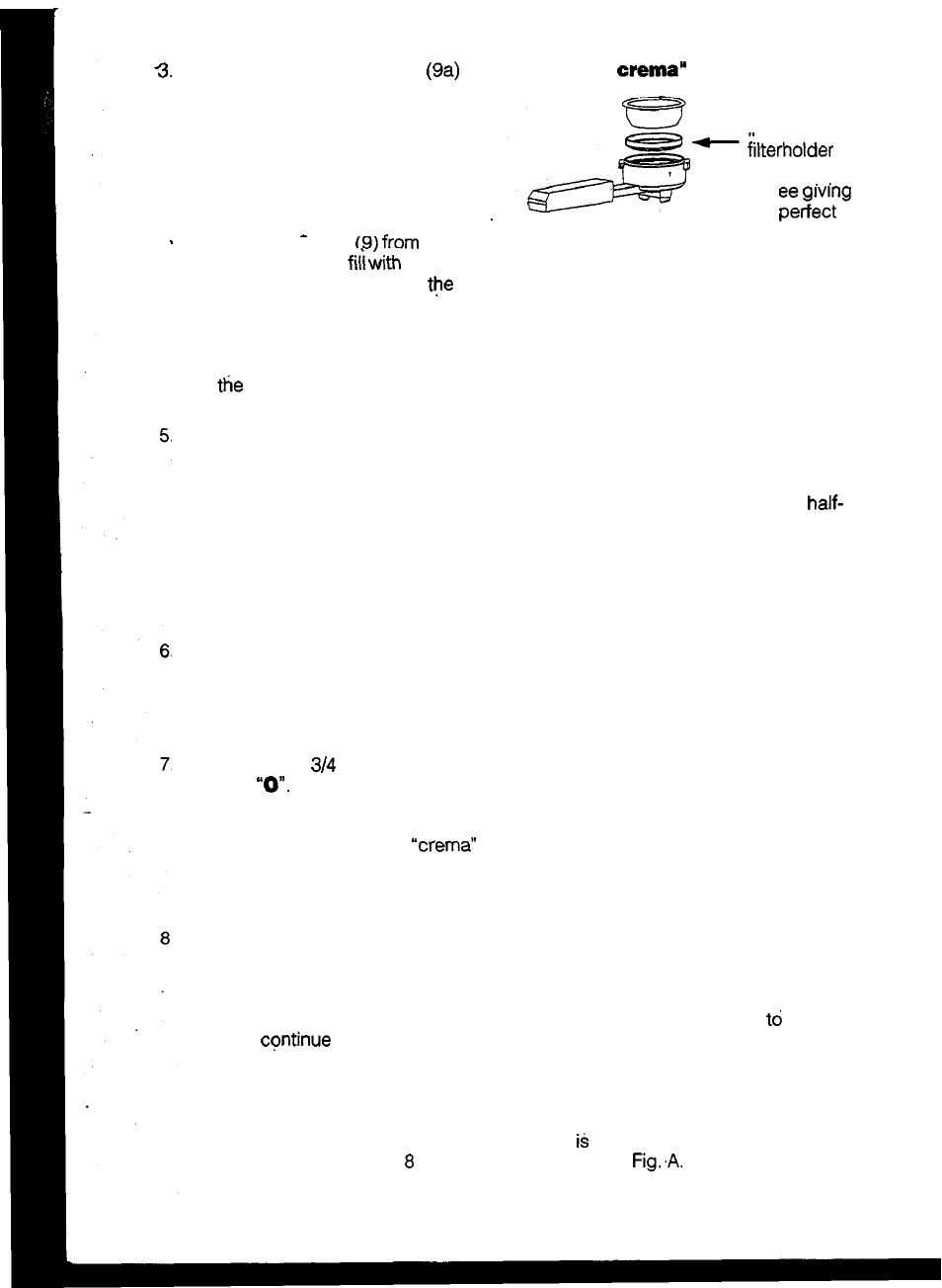 Frothing milk, Which kind of milk | Gaggia Expresso/Cappuccino Makers User Manual | Page 8 / 10