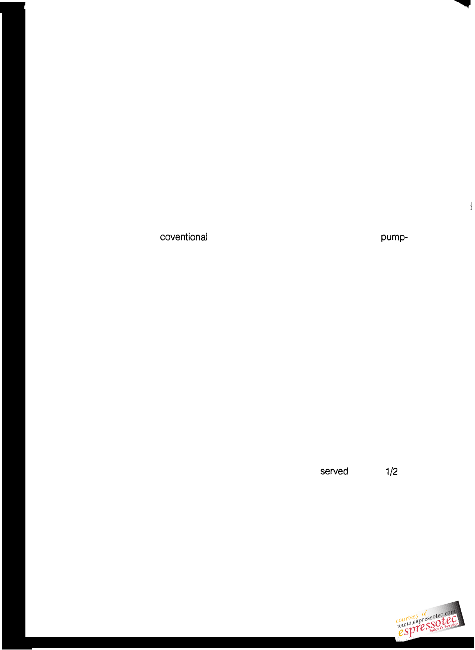 Introduction, Important to know | Gaggia Espresso User Manual | Page 6 / 10